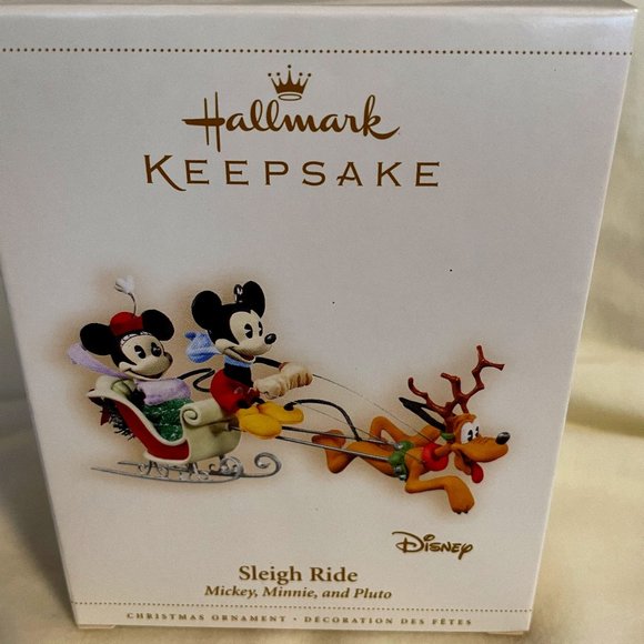 Mickey and Minnie Hallmark Ornament - Picture 1 of 1